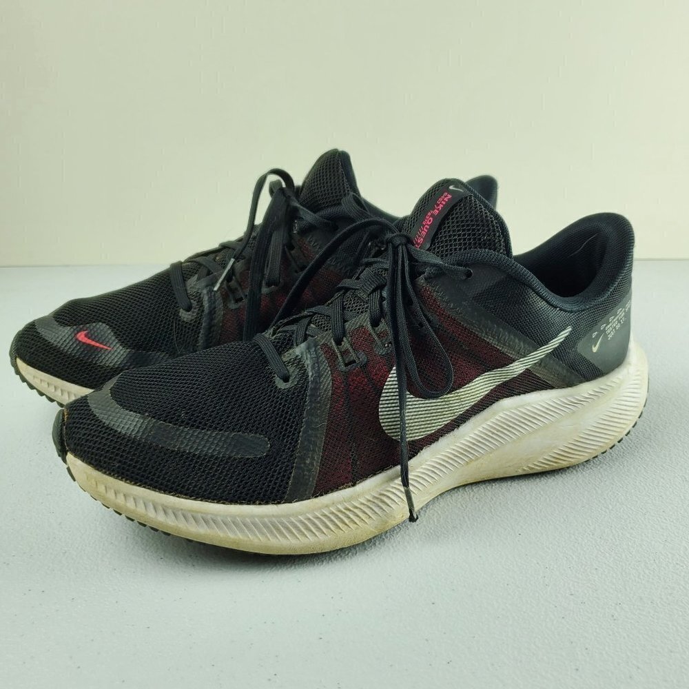 Nike Quest 5 Running Shoes Lace Up Round Toe Sneaker Casual Size 9.5 Women Black
